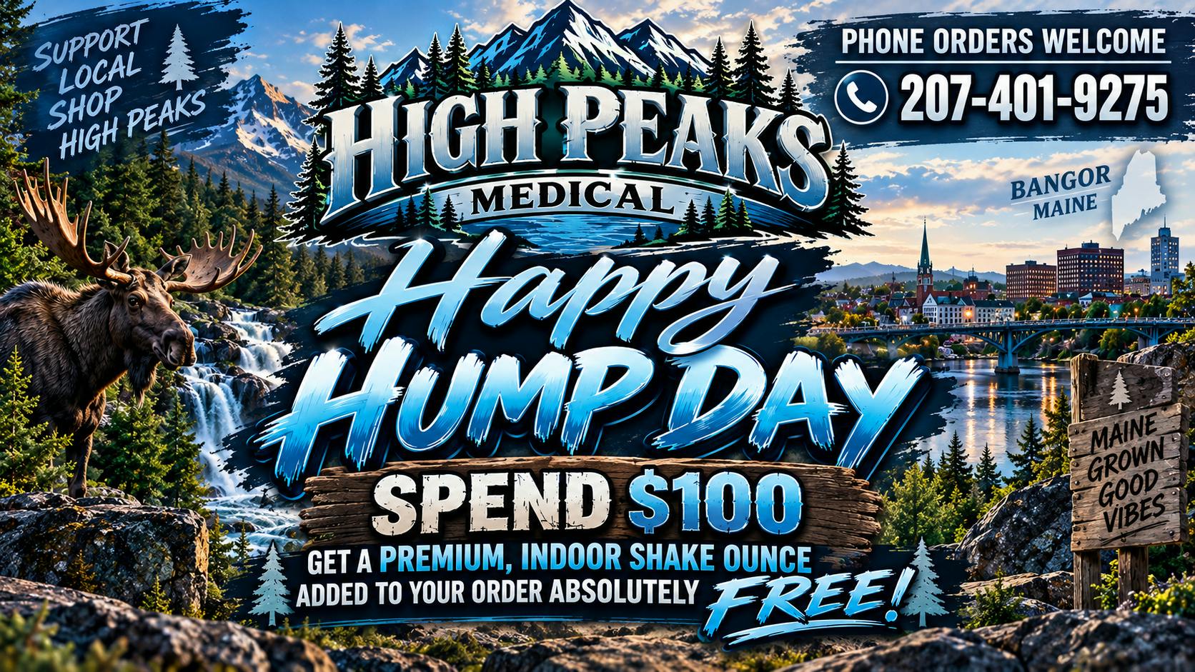 High peaks medical Delivery Freebie Wednesday