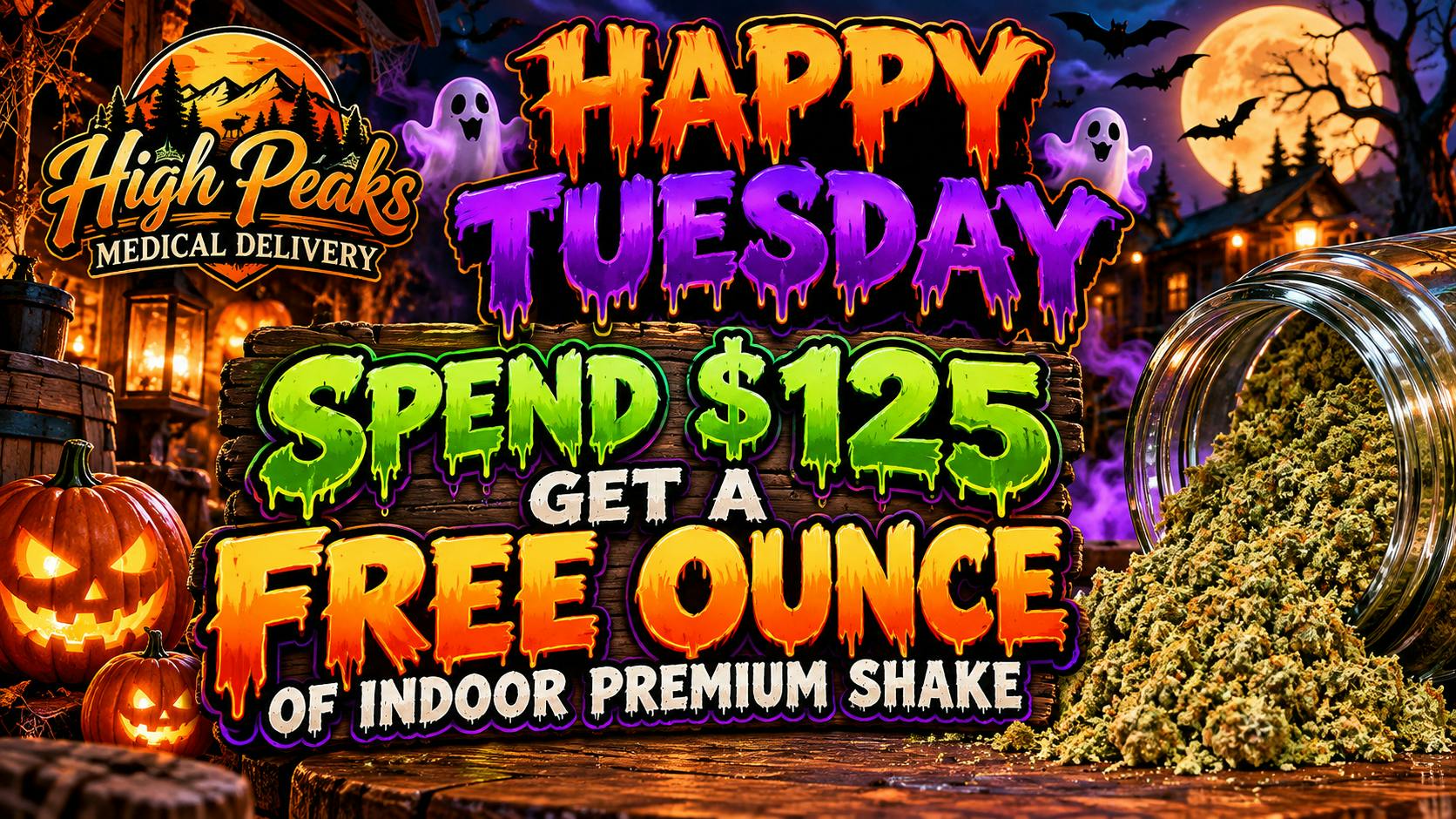High peaks medical Delivery Tuesdays Daily Deal