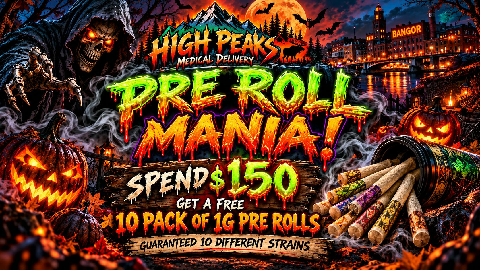 High peaks medical Delivery Pre-roll mania!