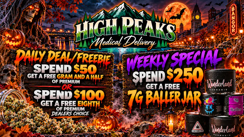 High peaks medical Delivery Friday Freebie