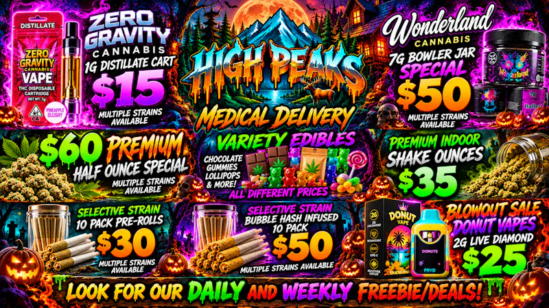 High peaks medical Delivery See what’s new