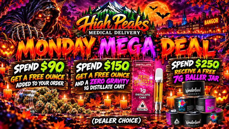 High peaks medical Delivery Monday mega deal