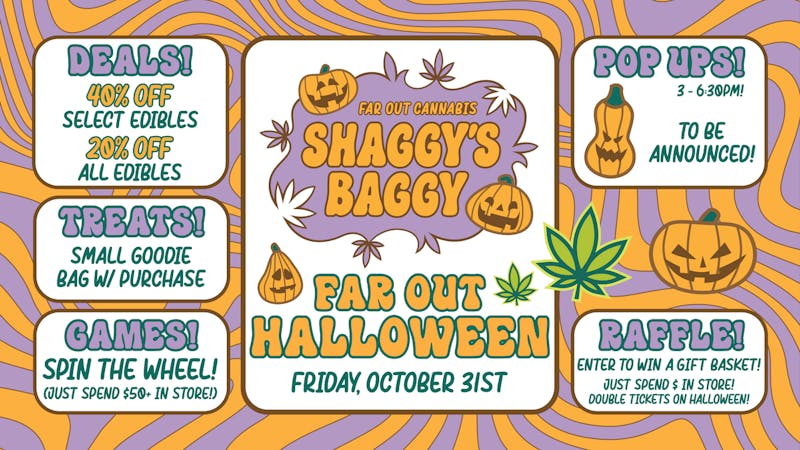 Shaggy's Baggy Shaggy's Far Out Halloween Celebration!