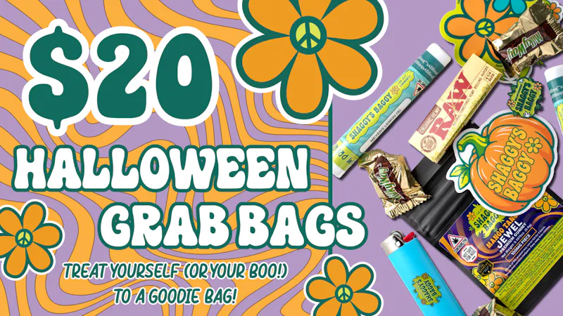Shaggy's Baggy $20 Halloween Treat Bags @ Shaggy's!