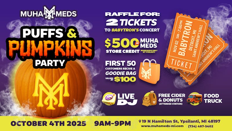 Muha Meds Ypsilanti - Recreational RIGHT BACK TO BUSINESS! 9/25!