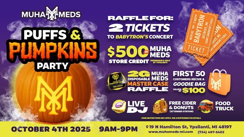 Muha Meds Ypsilanti - Recreational FOOTBALL SUNDAY! 10AM-2PM! TODAY ONLY!