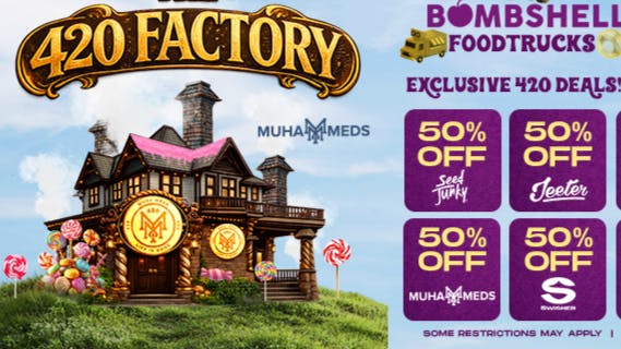 Muha Meds Ypsilanti - Recreational TODAY 4/20 WILLY WONKA SMOKE FACTORY!!!