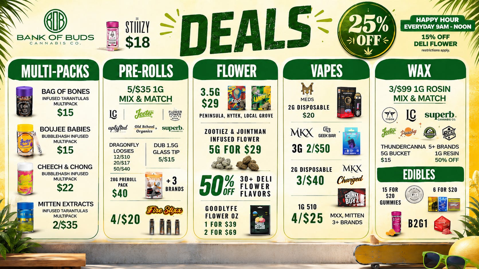 Bank of Buds Cannabis Co - NOW OPEN 🔥 TAP IN, SAVE BIG. BANK OF BUDS🔥