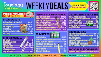 Joyology - Sherwood Ave 🔥 Joyology Sherwood Weekly Deals! 💥