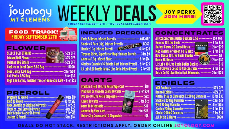 Joyology of Mt Clemens 💥 Joyology Mt Clemens Weekly Deals! 🎉🌿