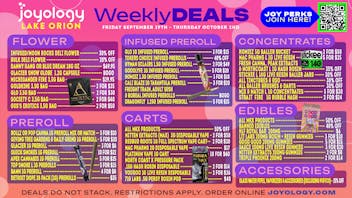 Joyology of Orion 🌸 Joyology Lake Orion Weekly Deals! 🔥