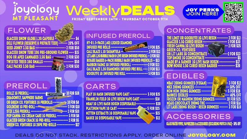 Joyology - Mt Pleasant ✨ Joyology Mt. Pleasant Deals 🌿🔥💜