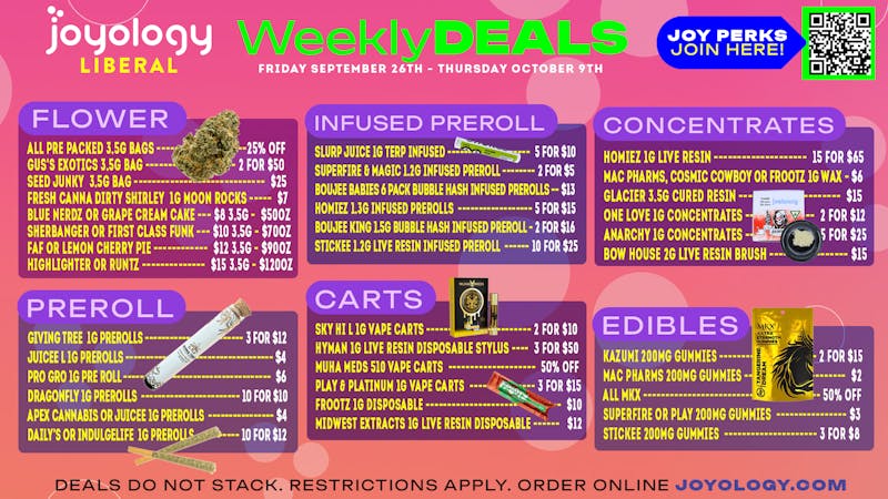 Joyology - Liberal St ✨ Joyology Liberal Deals 🌿🔥💜
