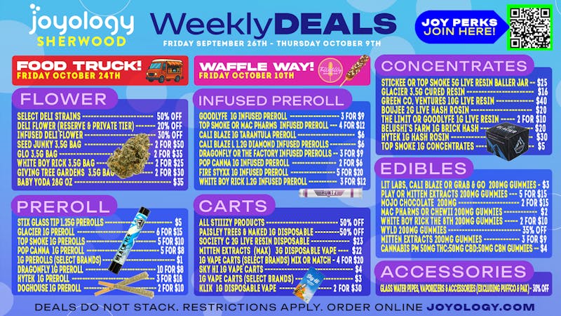 Joyology - Sherwood Ave 🌟 Joyology Sherwood Deals 🌿🔥🍬