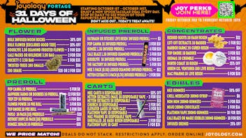 Joyology Portage - Now Open 🎃 31 Days of Halloween Deals at Joyology 👻