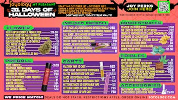 Joyology - Mt Pleasant 💥 31 Days of Halloween Deals at Joyology 🎃