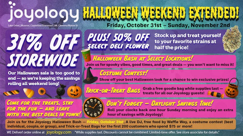 Joyology - Sherwood Ave 🎃 Joyology Halloween Weekend Extended 👻