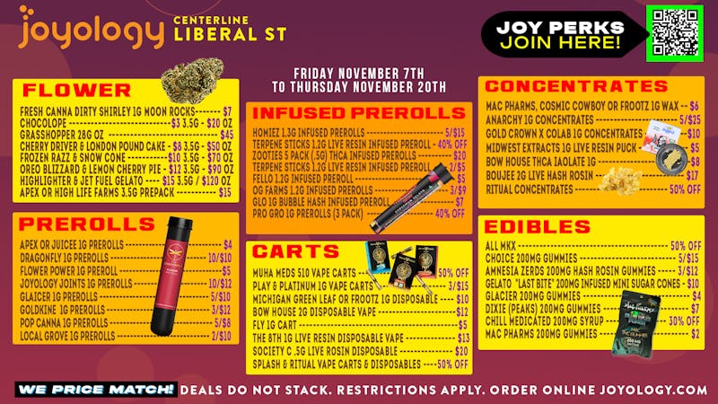 Joyology - Liberal St 🔥 Joyology Liberal Weekly Savings! 🌿💥