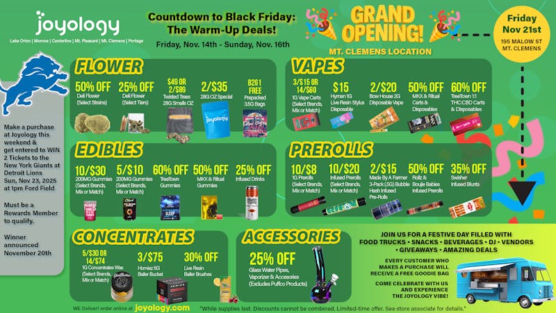 Joyology Portage - Now Open 🎉 Joyology Mt. Clemens Grand Opening & Warm-Up!
