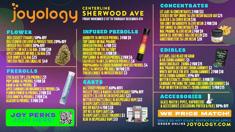 Joyology - Sherwood Ave Joyology Sherwood Ave Weekly Savings Event 🎉