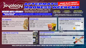 Joyology of Monroe Aftermath Madness Weekend Deals Are Here Now! ⭐