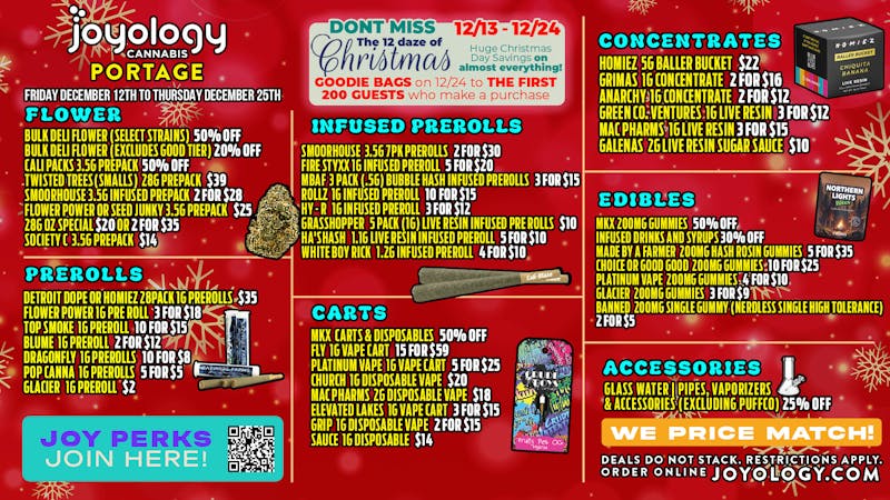 Joyology Portage - Now Open Joyology Portage: Christmas Savings & Gift Ideas!