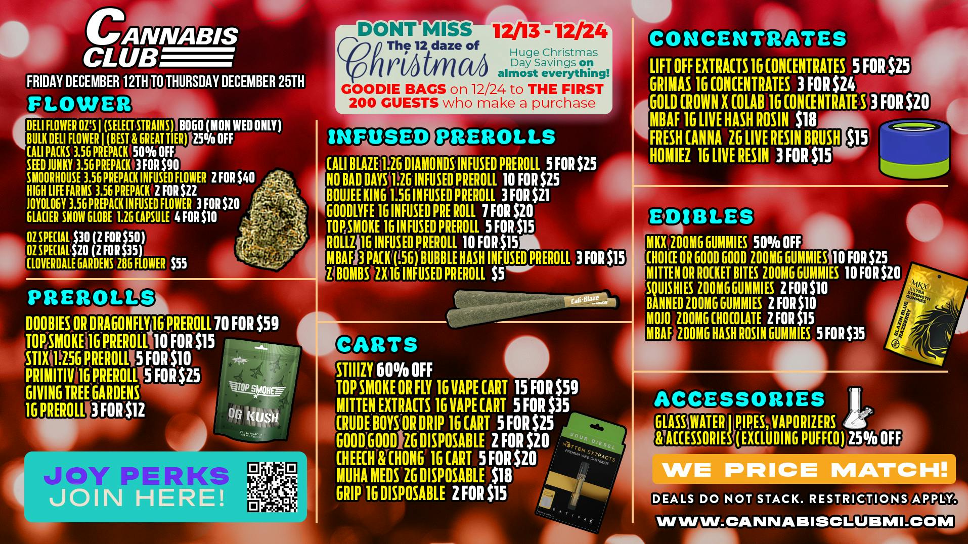 Cannabis Club - New Buffalo End of Year Blowout at Cannabis Club 🎉