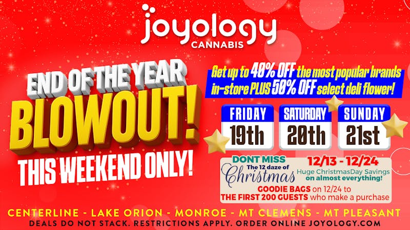 Joyology of Monroe Joyology End Of Year Blowout Weekend Deals! Joy!!!