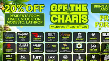 Off the Charts - Manteca Glow Up & Roll Up Deals