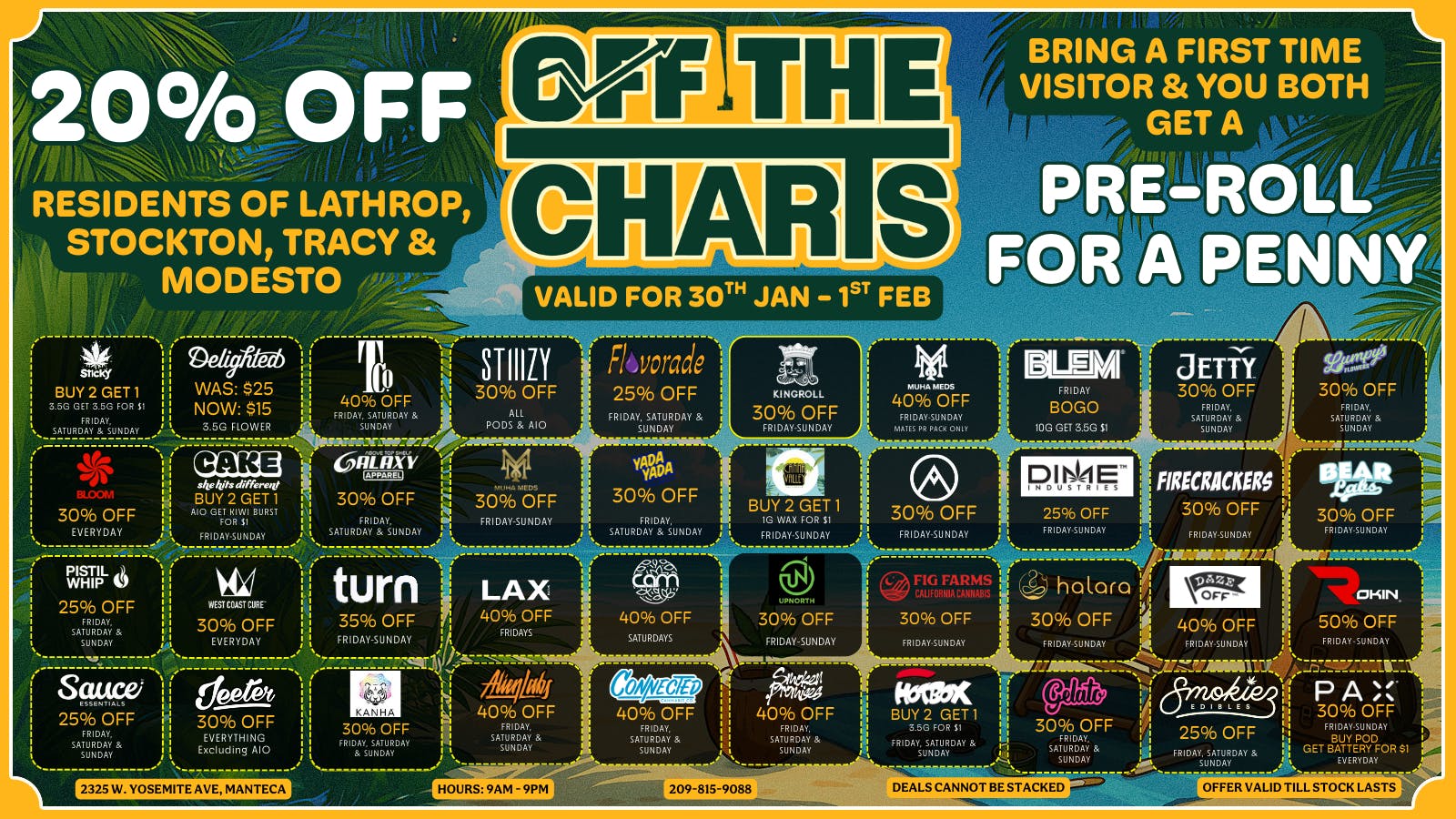 Off the Charts - Manteca ❄️💘Warm Up to Love Deals💞❄️