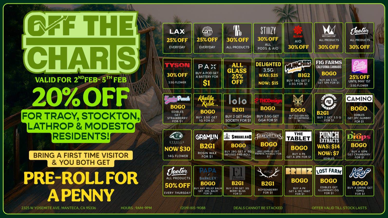 Off the Charts - Manteca Flirt With Fire Deals🔥💕