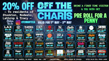 Off the Charts - Manteca Weekend LIFT-OFF deals! 🚀