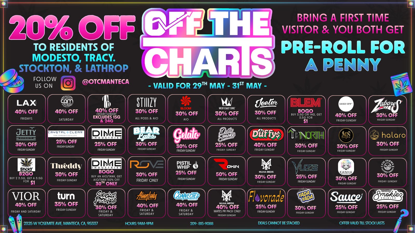Off the Charts - Manteca COME GET YOUR MIND RIGHT!