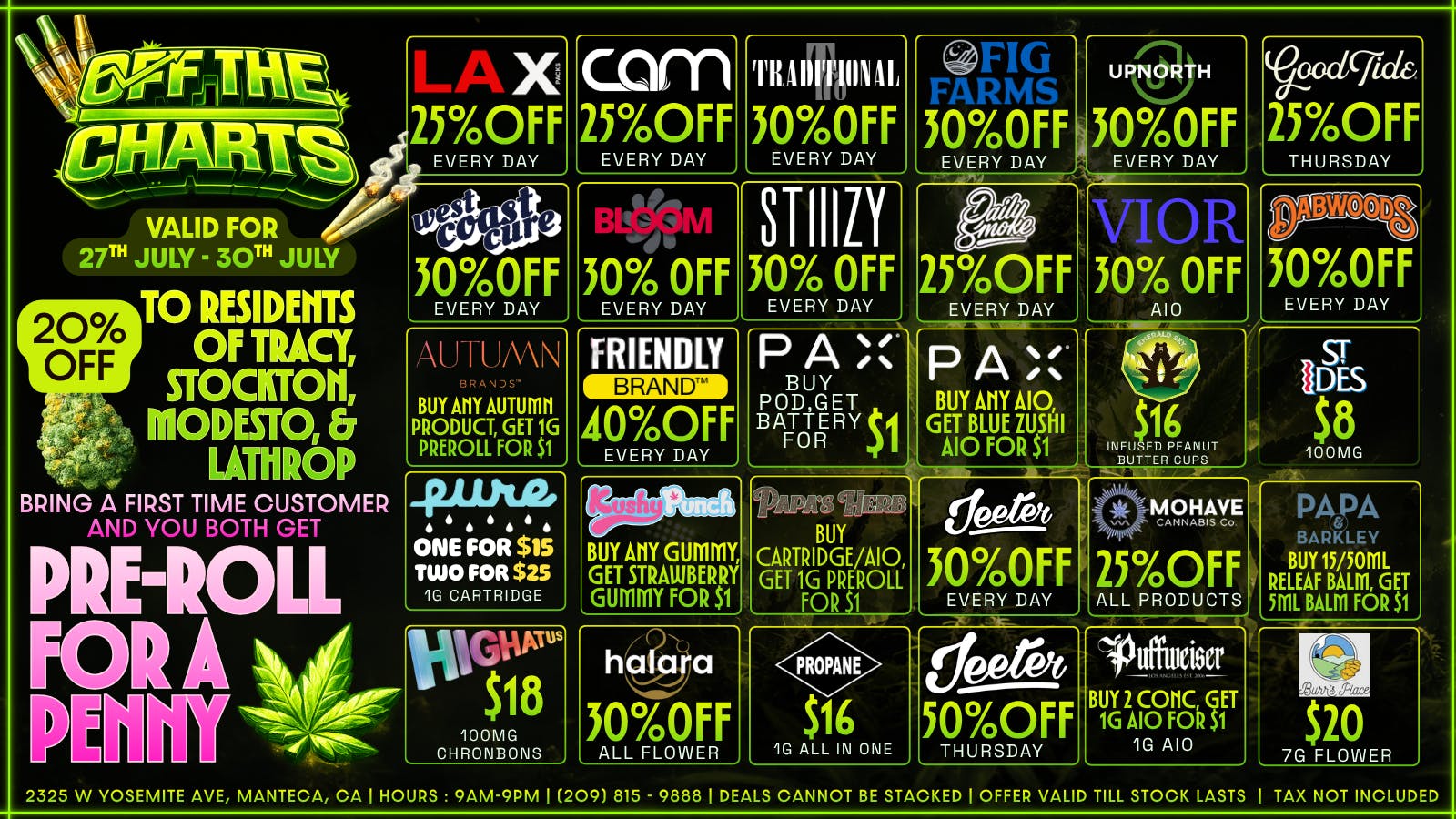 Off the Charts - Manteca COME GET YOUR MIND RIGHT!