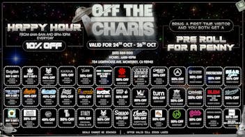 Off The Charts - Monterey 🌌 Out of This World Deals. Oct 24th-26