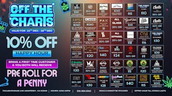 Off The Charts - Monterey Blaze Into the Holidays 🔥🔥🔥