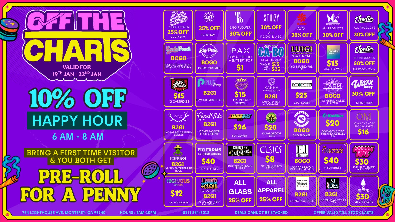 Off The Charts - Monterey 💎 Week of Wins: Unbeatable Deals Ahead 🎯🛒