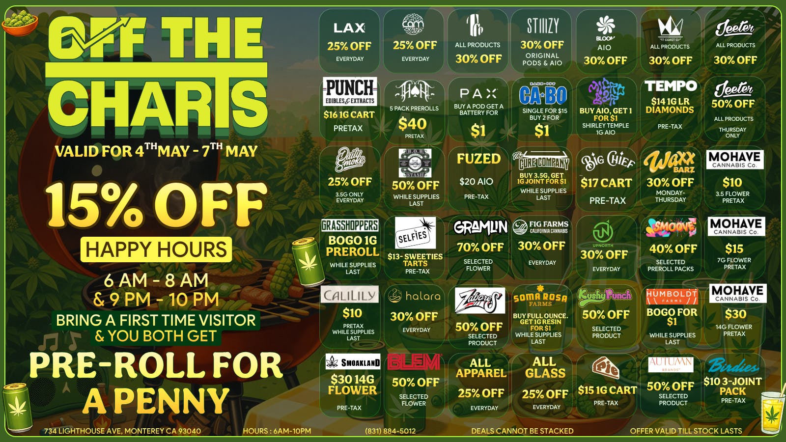 Off The Charts - Monterey Puff, Save, Repeat:The Ultimate Deal Drop 🌿