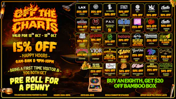 Off The Charts - Monterey 🎃🔥 Fall Into the Fire: Spooky Season Savings! 🍂