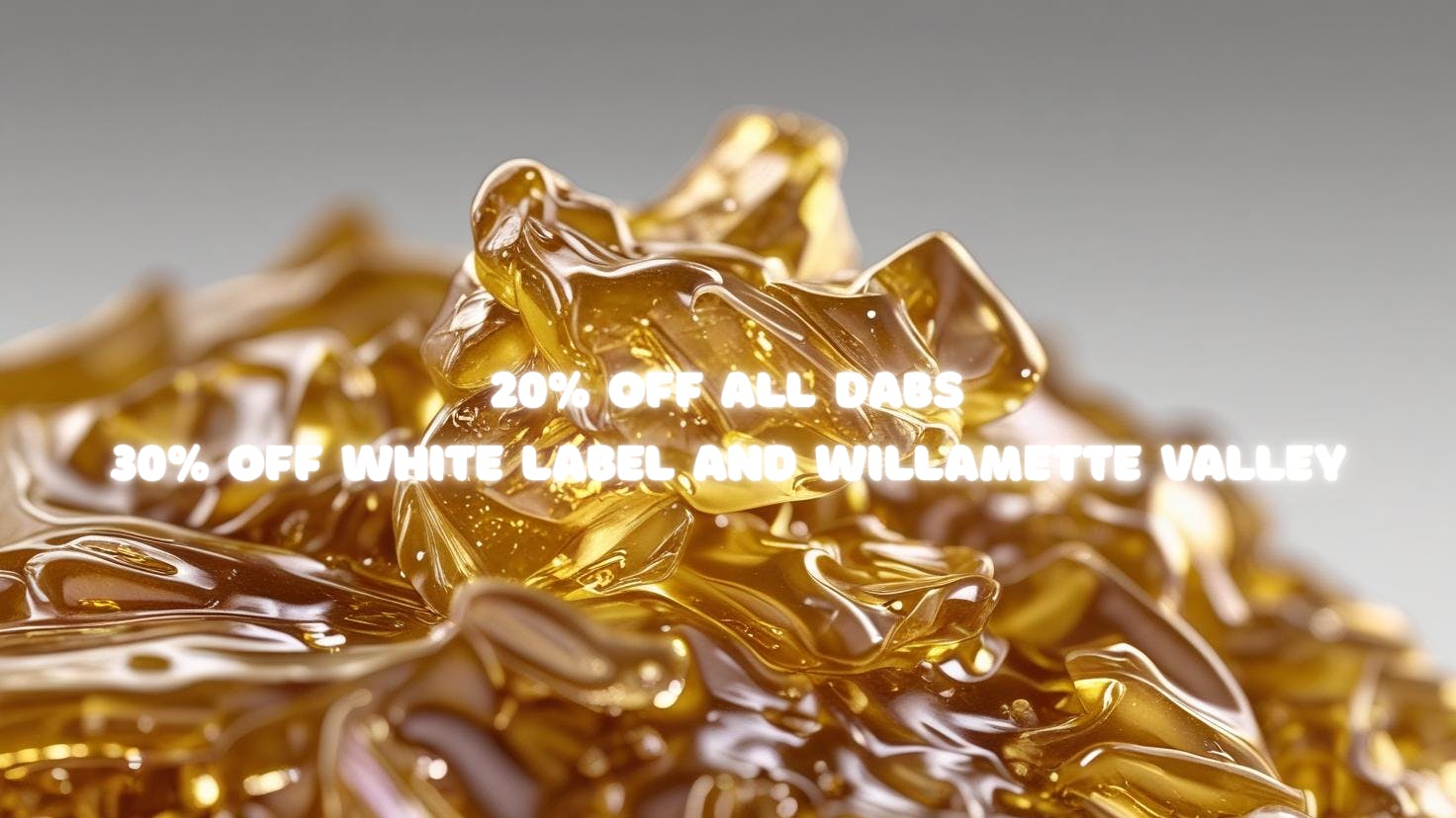 The farmers daughters dispensary Saturday 20%-30% OFF DABS