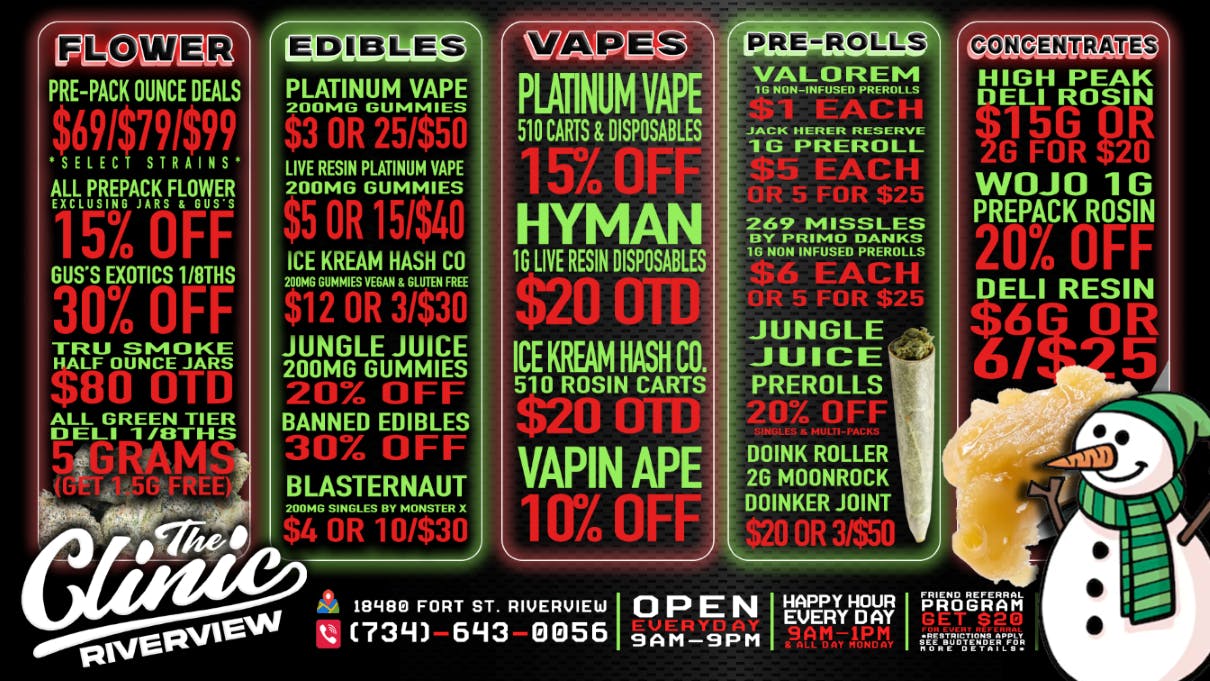 The Clinic - Riverview The Clinic Riverview Holiday Deals