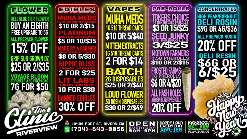 The Clinic - Riverview The Clinic Riverview New Year Deals