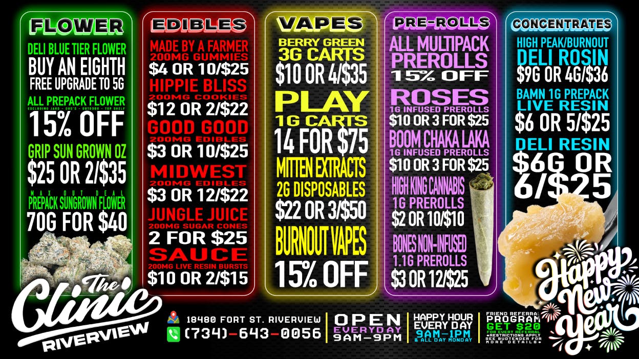 The Clinic - Riverview The Clinic Riverview Weekly Deals