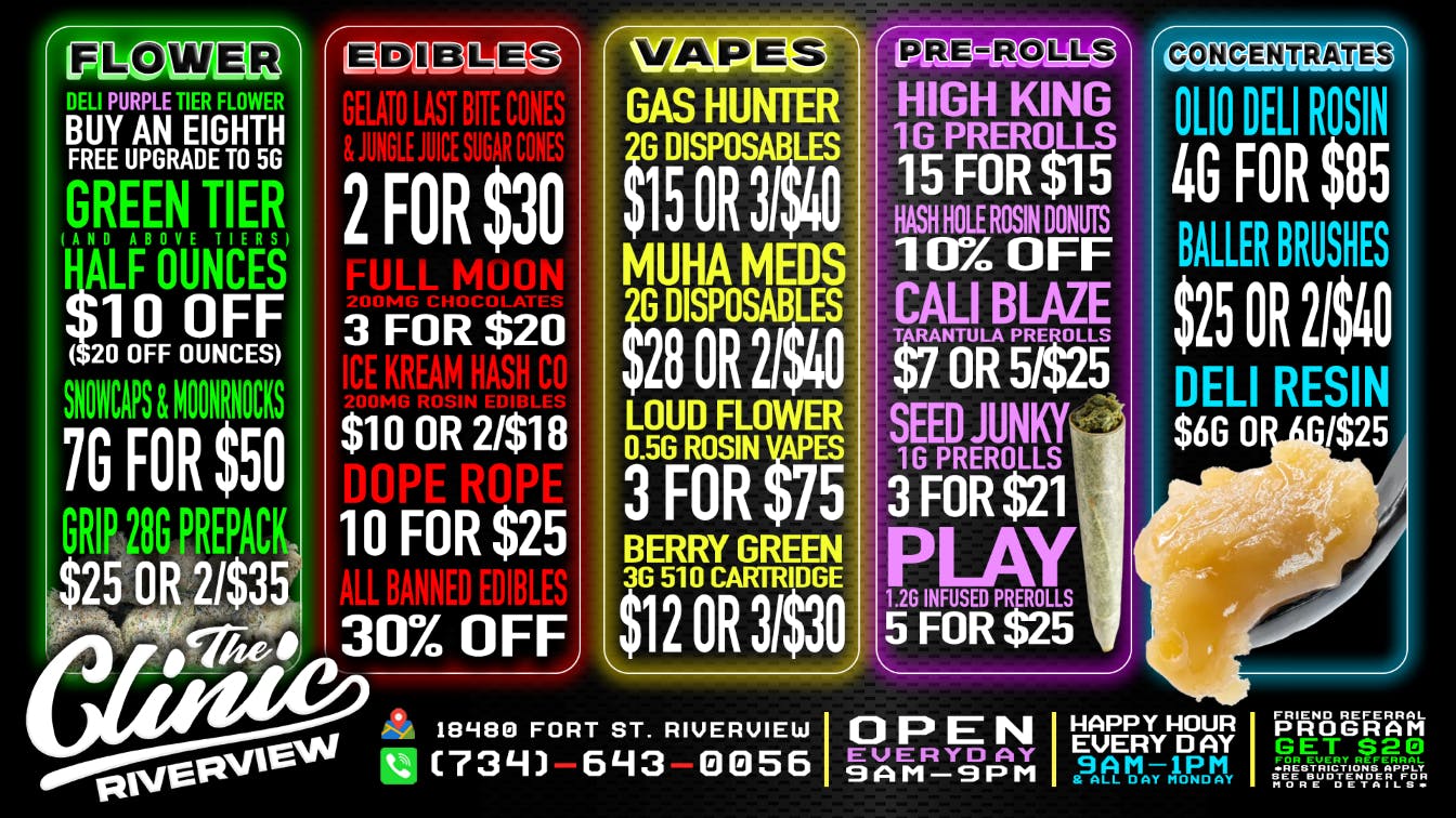 The Clinic - Riverview The Clinic Riverview Weekly Deals