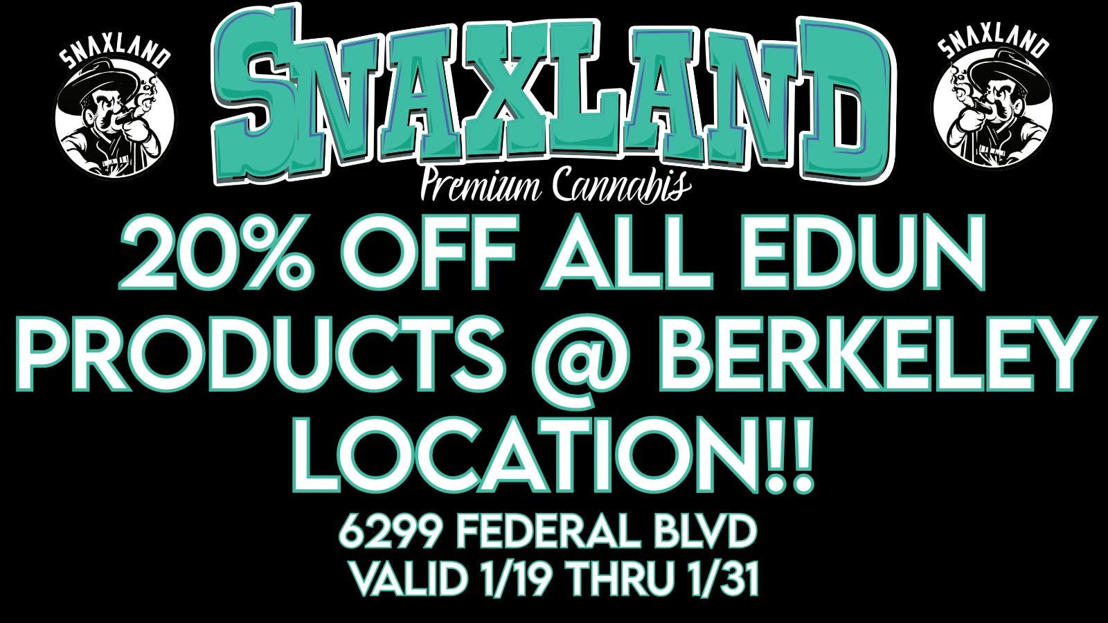 Snaxland - Berkeley 20% OFF Edun products!