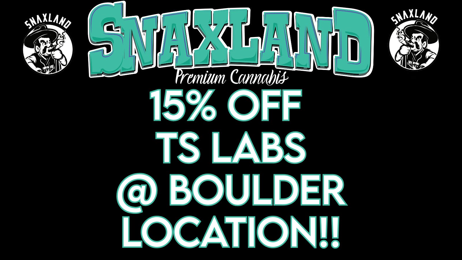 Snaxland - Boulder 15% off TS Labs all month!