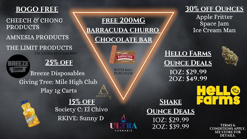 Ultra Cannabis - Recreational & Medical Ultra's Spooky Savings👻