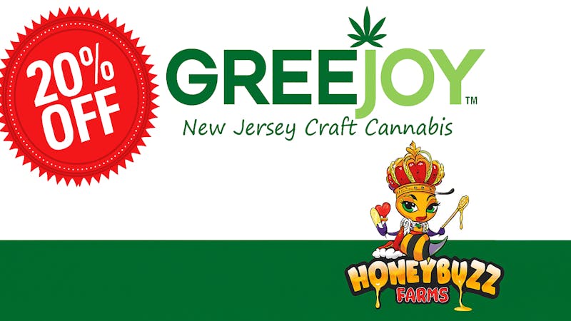 Honeybuzz Farms Delivery 20% OFF ALL GREENJOY