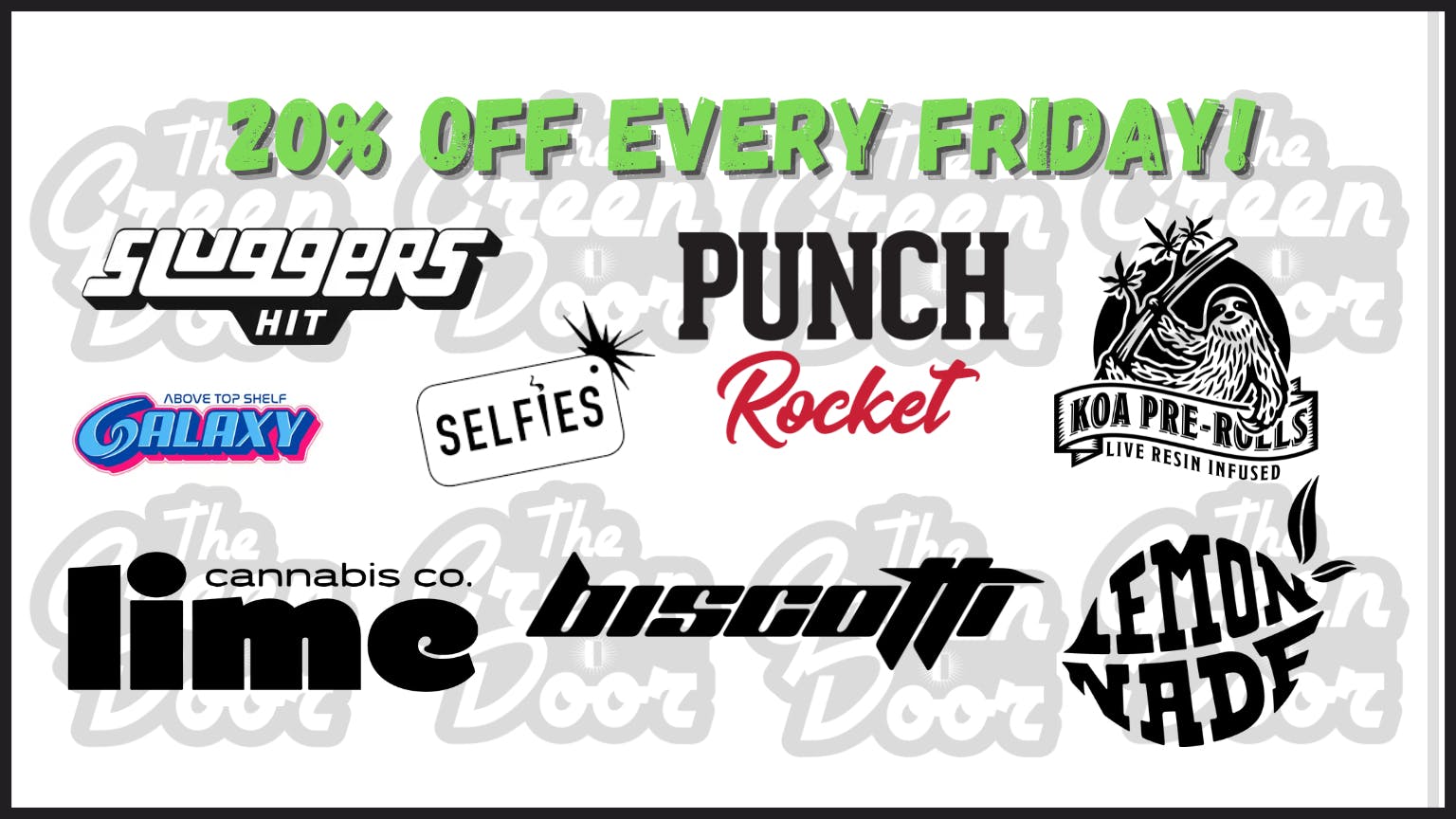 Green Door San Francisco FEOSTED FRIDAYS