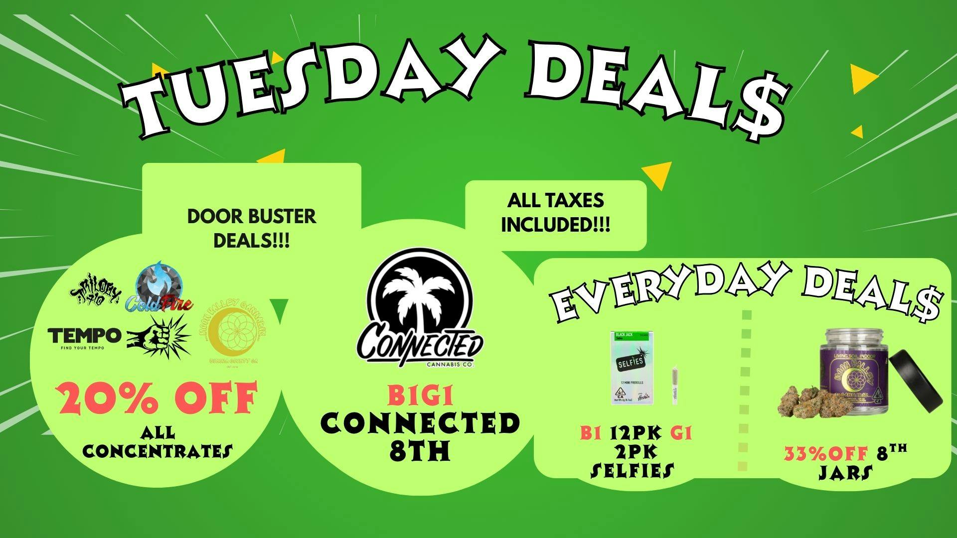 Green Door San Francisco 🔥 Terpy Tuesday - 20% off all Concentrates